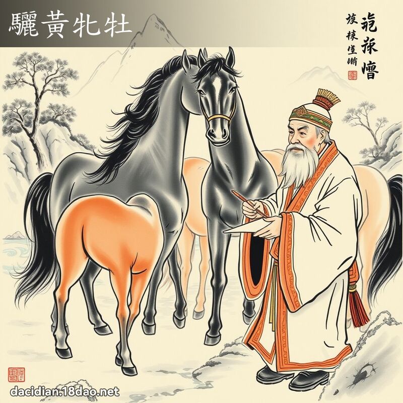 驪黄牝牡 配图