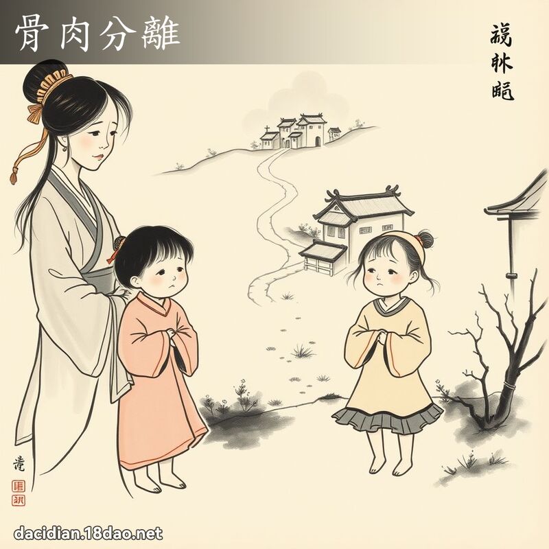 骨肉分离 配图