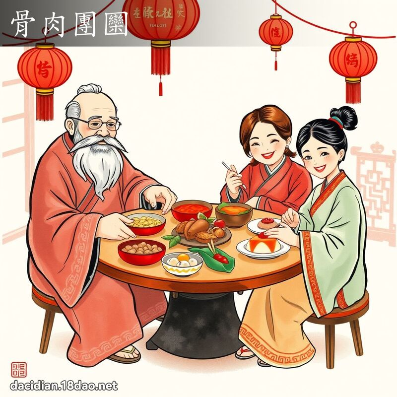骨肉团圞 配图
