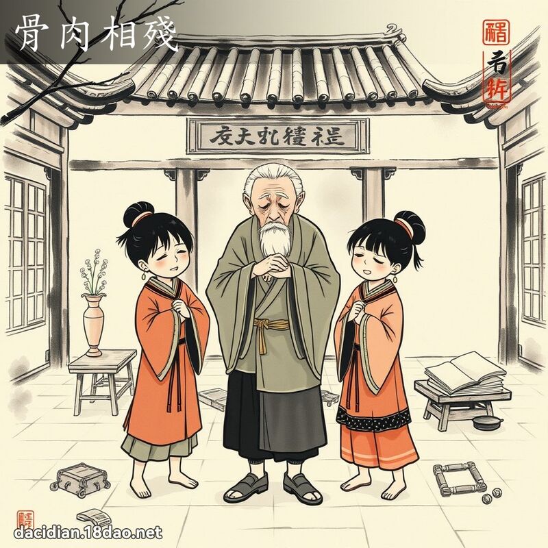 骨肉相残 配图