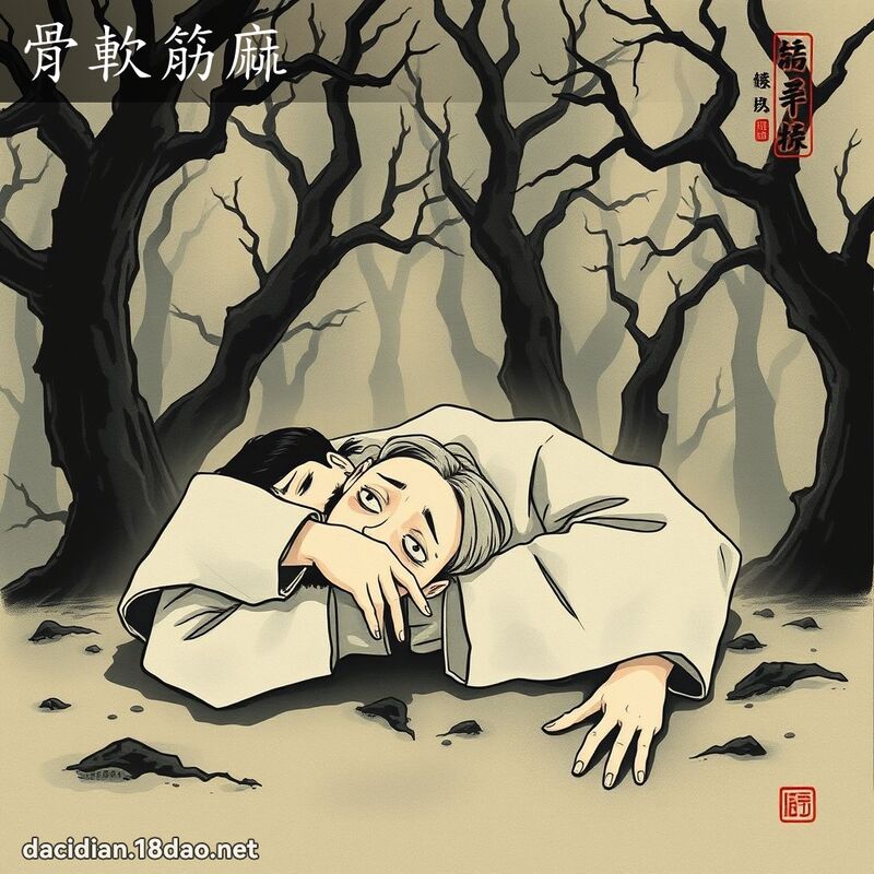 骨软筋麻 配图