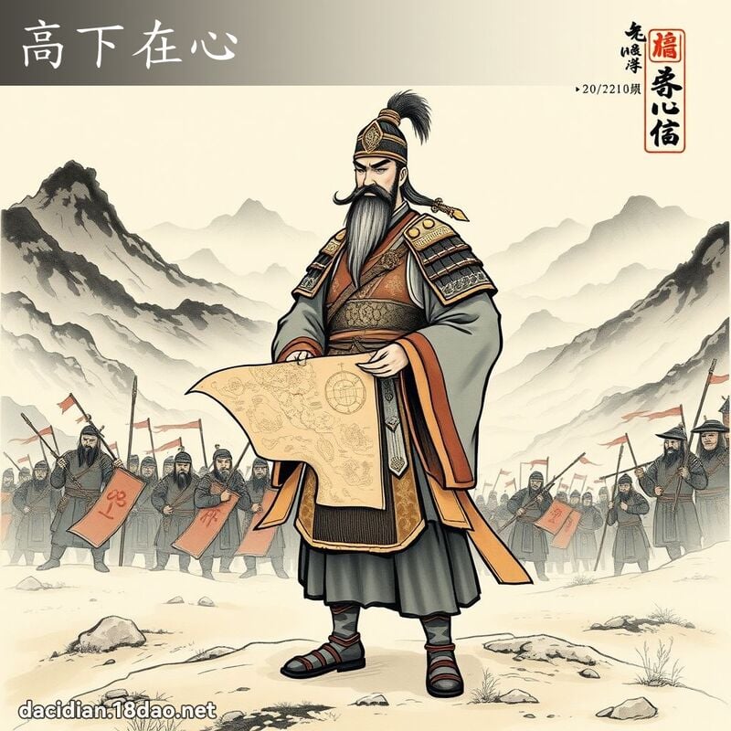 高下在心 配图