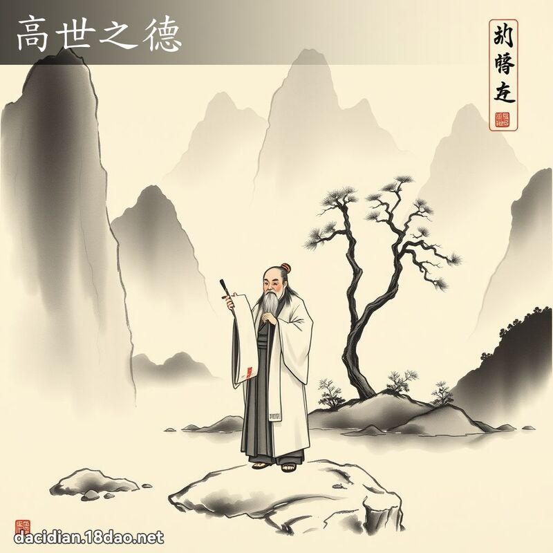 高世之德 配图