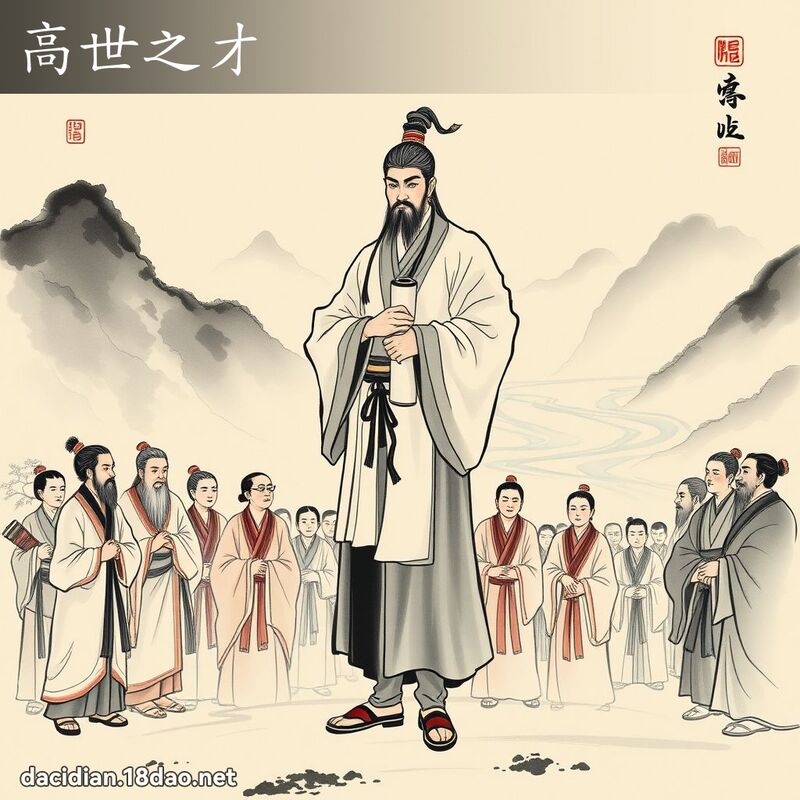 高世之才 配图