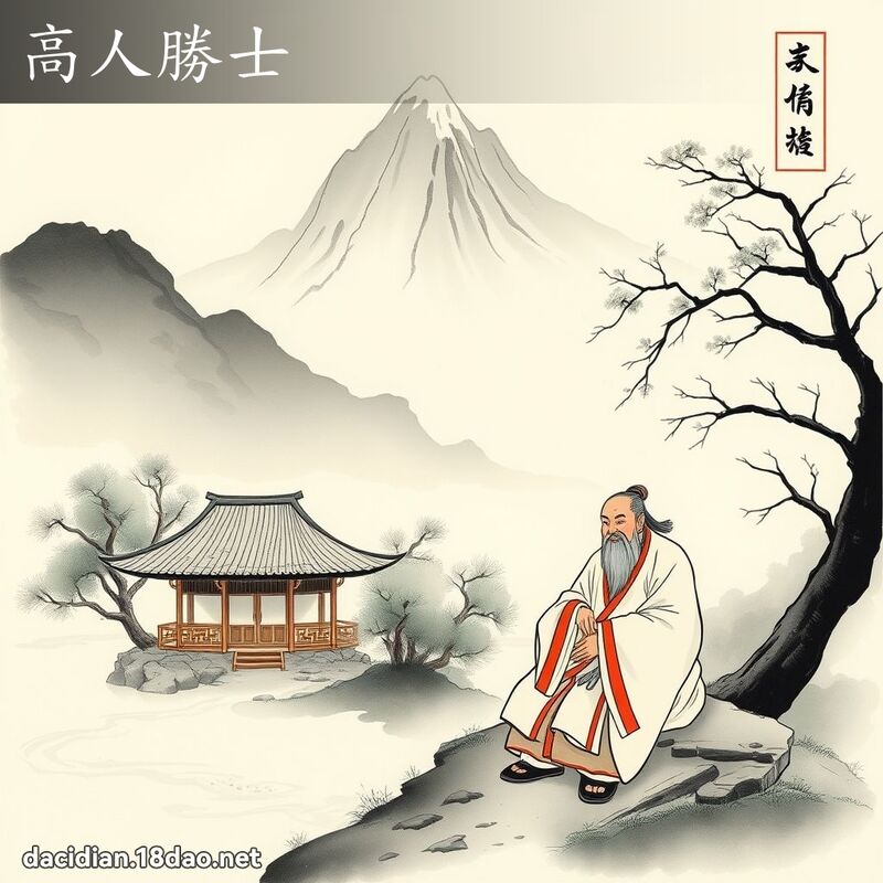 高人胜士 配图