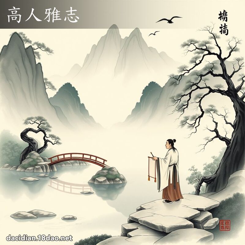 高人雅志 配图