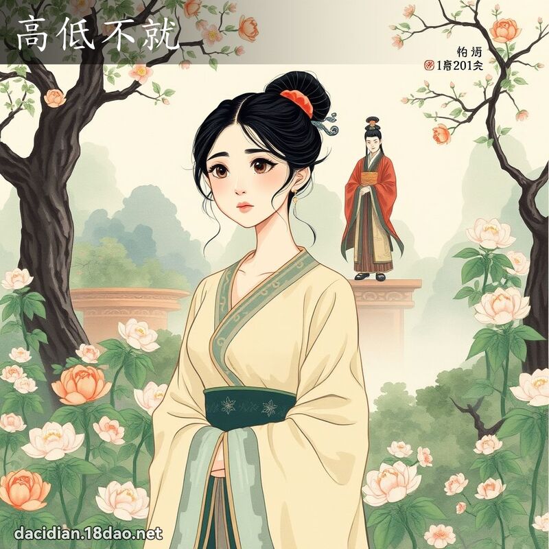 高低不就 配图