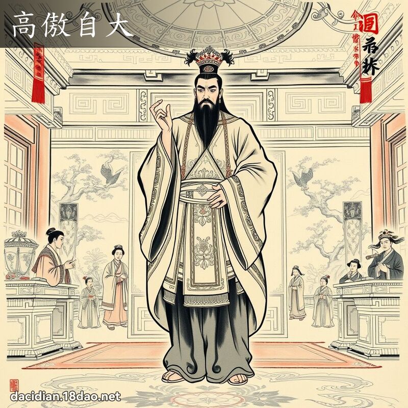 高傲自大 配图