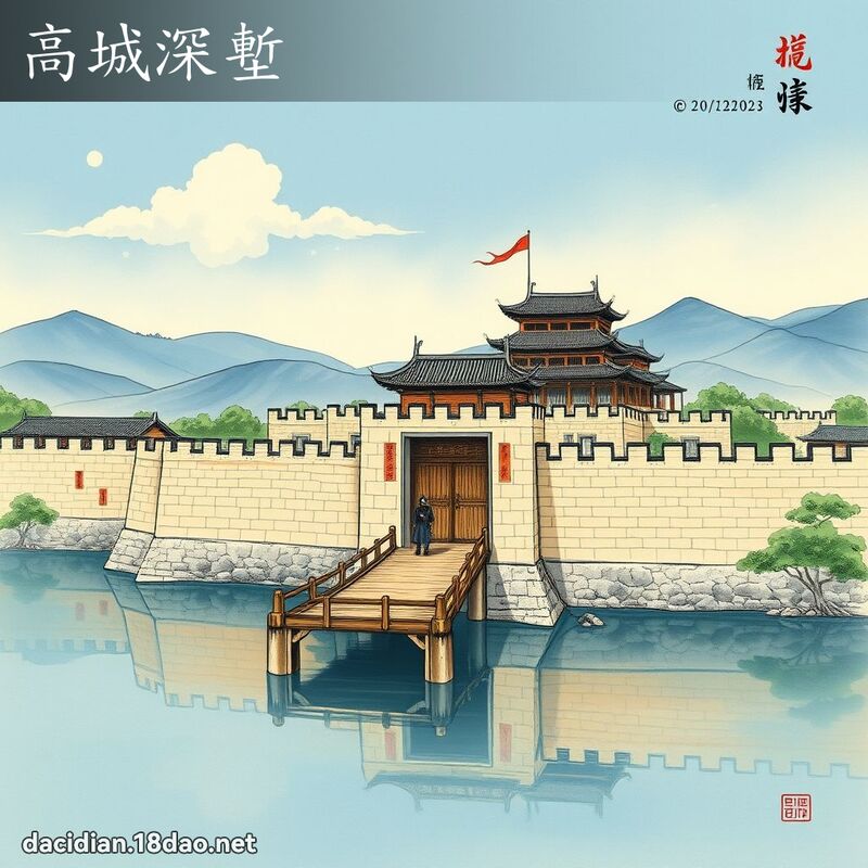 高城深堑 配图