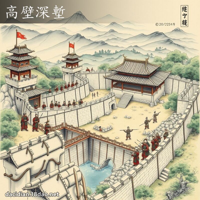 高壁深堑 配图