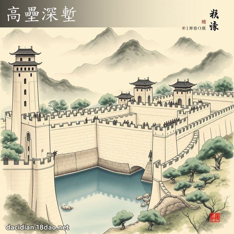 高垒深堑 配图