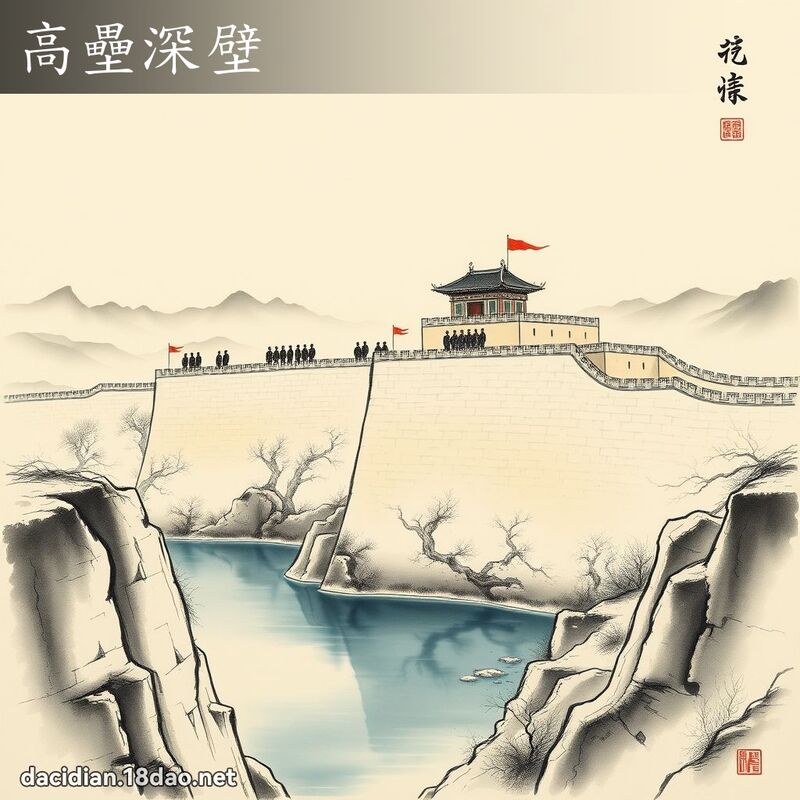 高垒深壁 配图