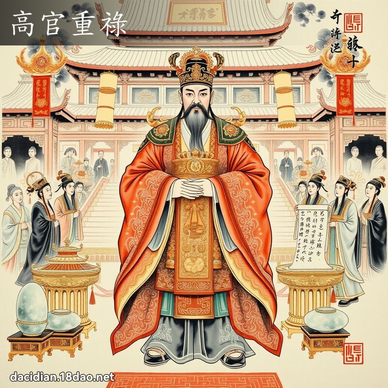 高官重禄 配图