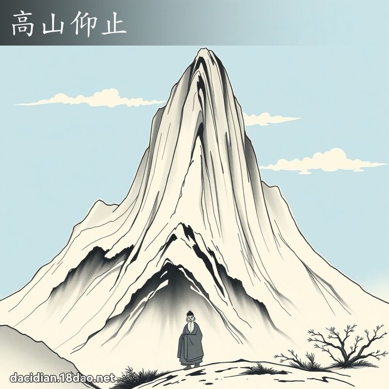 高山仰止 配图