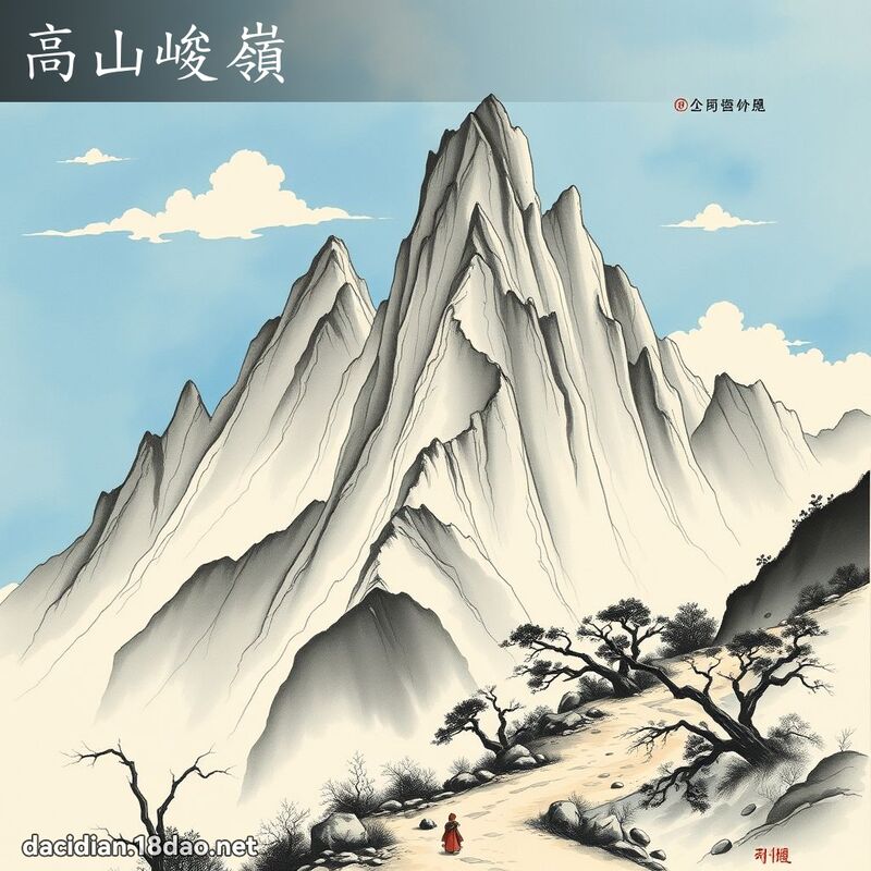 高山峻岭 配图