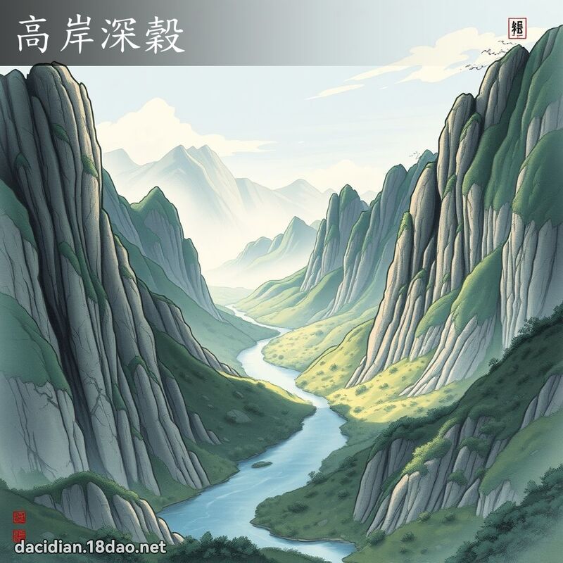 高岸深谷 配图