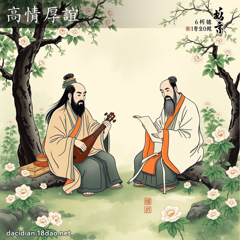 高情厚谊 配图