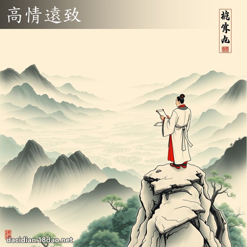 高情远致 配图