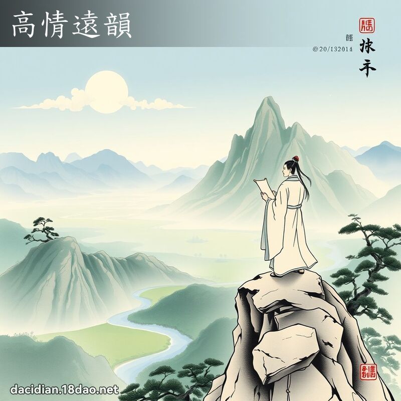 高情远韵 配图