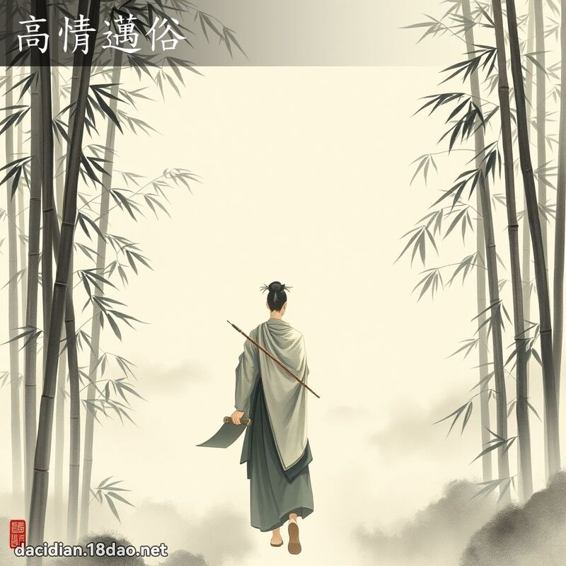 高情迈俗 配图