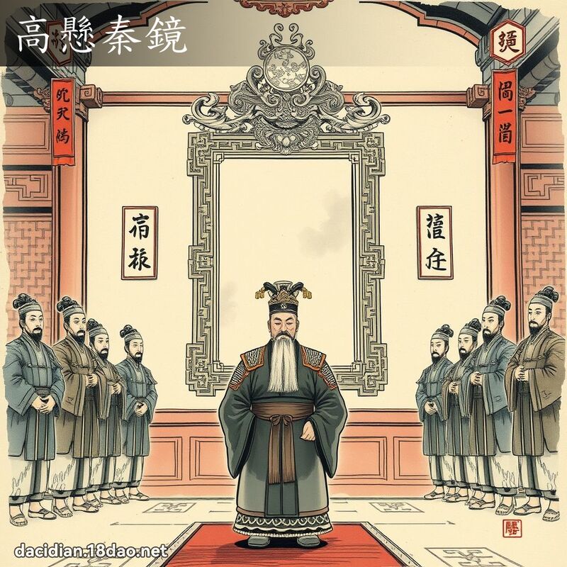 高悬秦镜 配图