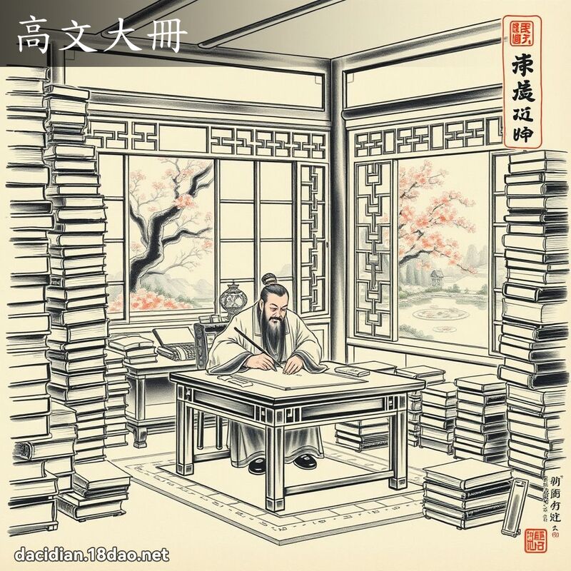 高文大册 配图