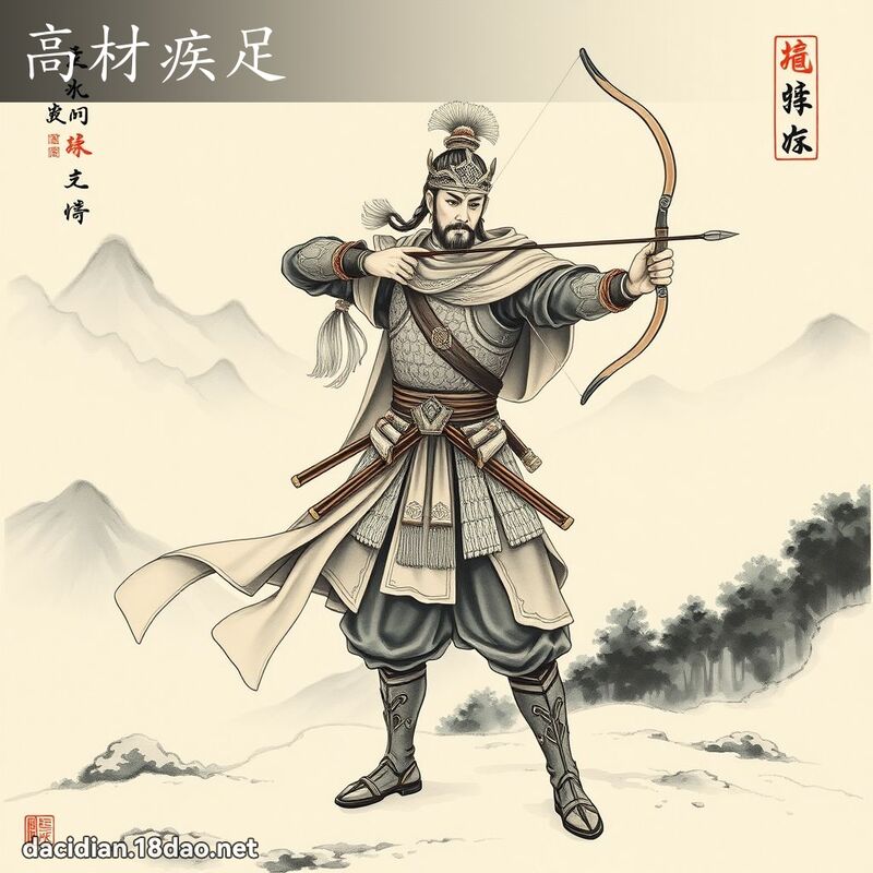 高材疾足 配图