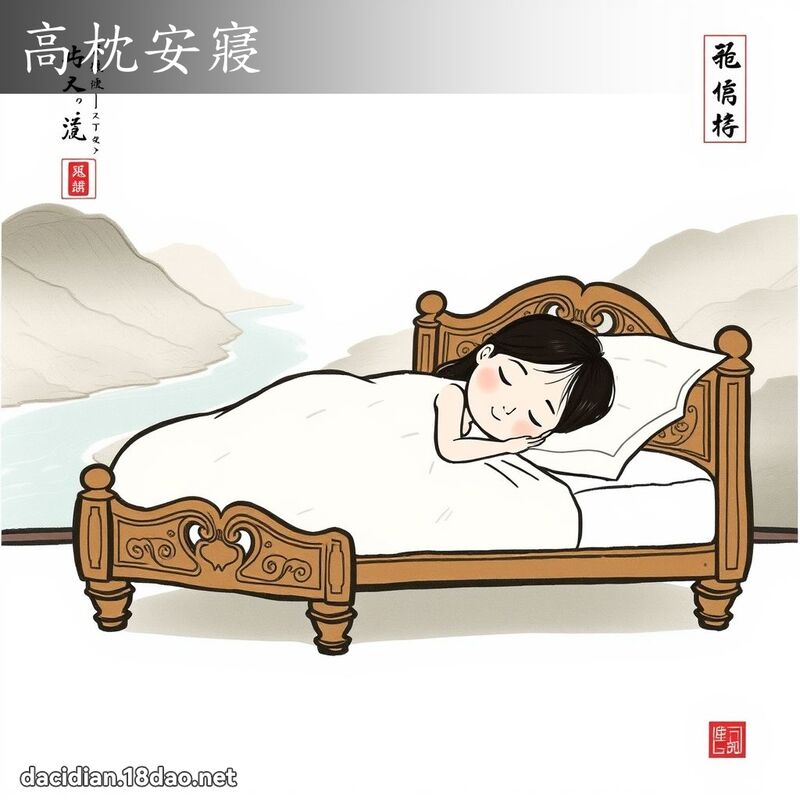 高枕安寢 配图