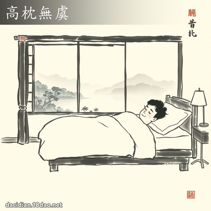 高枕无虞 配图