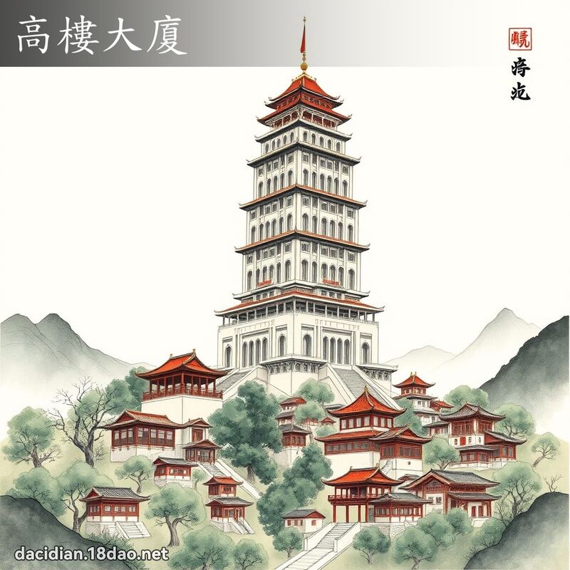 高楼大厦 配图