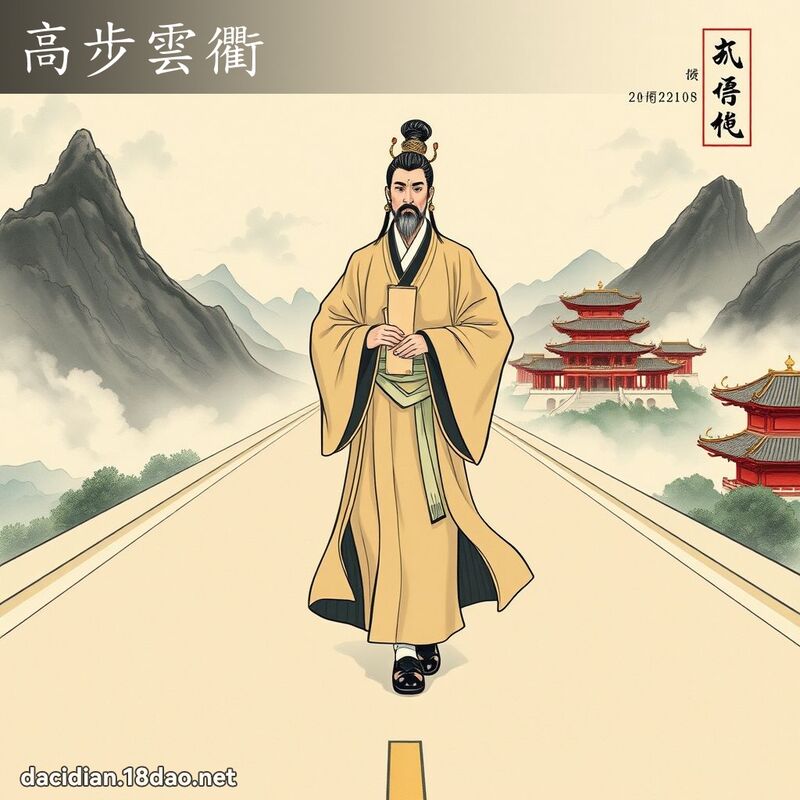 高步云衢 配图