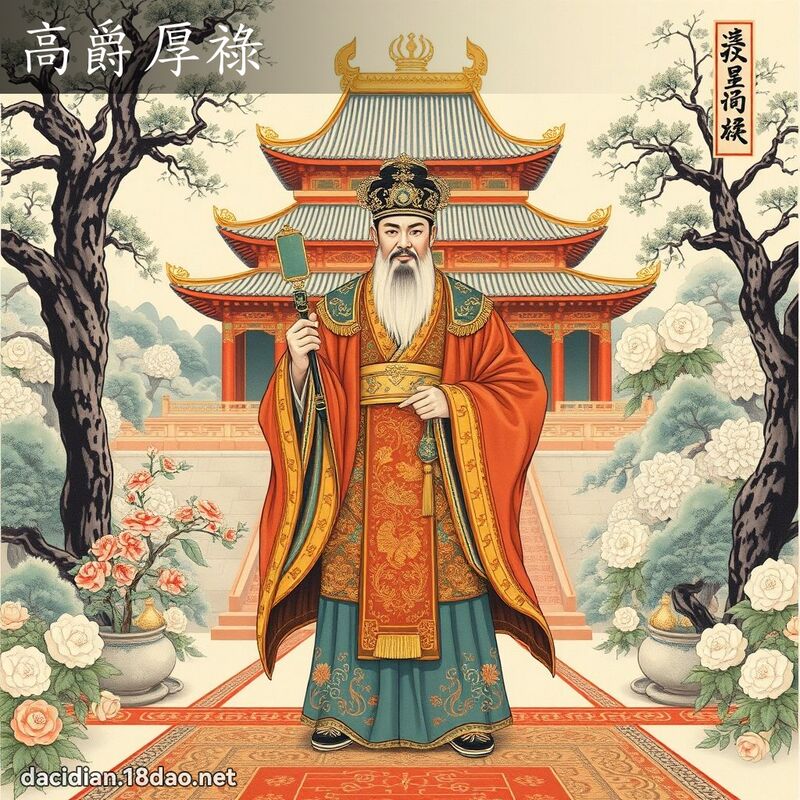 高爵厚禄 配图