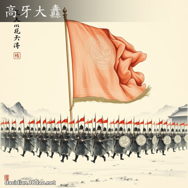 高牙大纛 配图