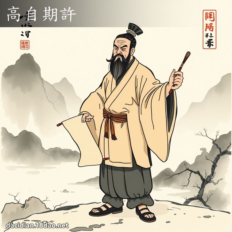 高自期许 配图