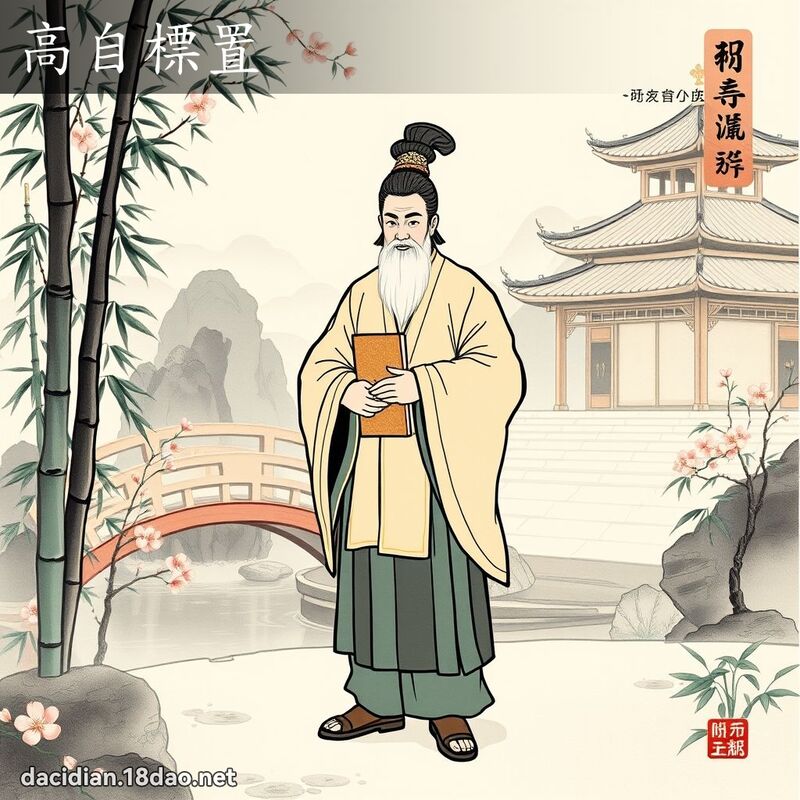 高自標置 配图
