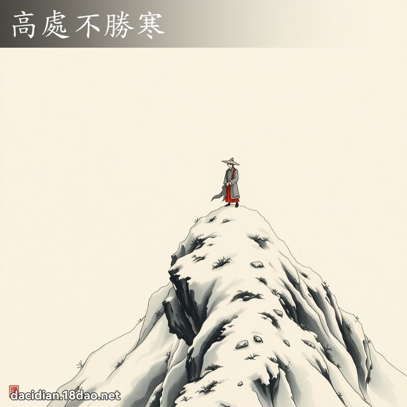 高处不胜寒 配图
