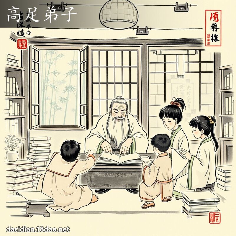 高足弟子 配图
