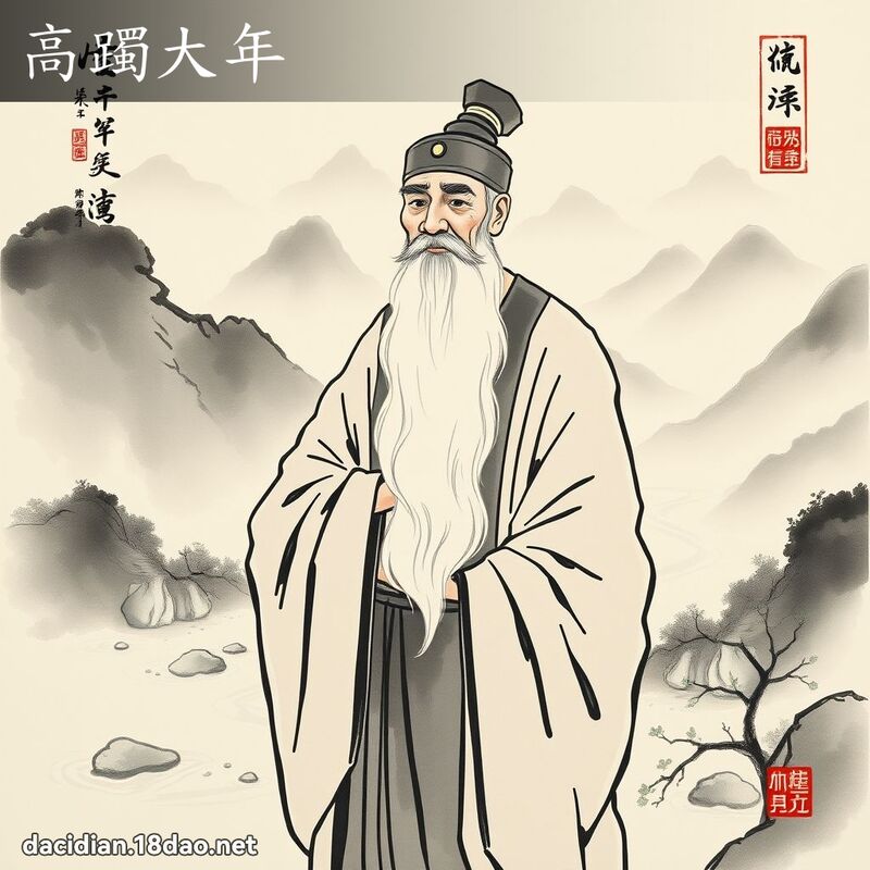 高躅大年 配图