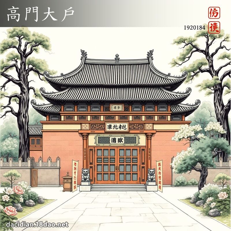 高门大户 配图