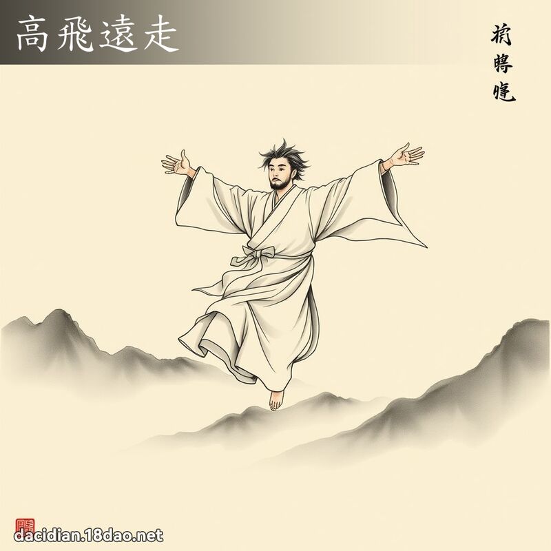 高飛遠走 配图