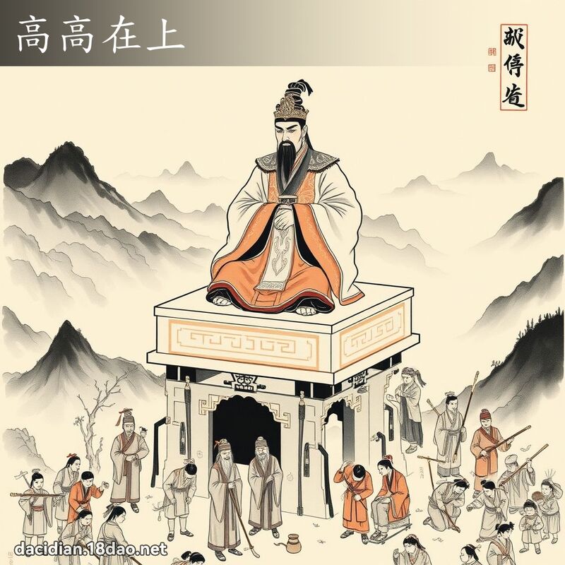 高高在上 配图
