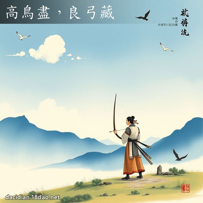 高鳥盡，良弓藏 配图