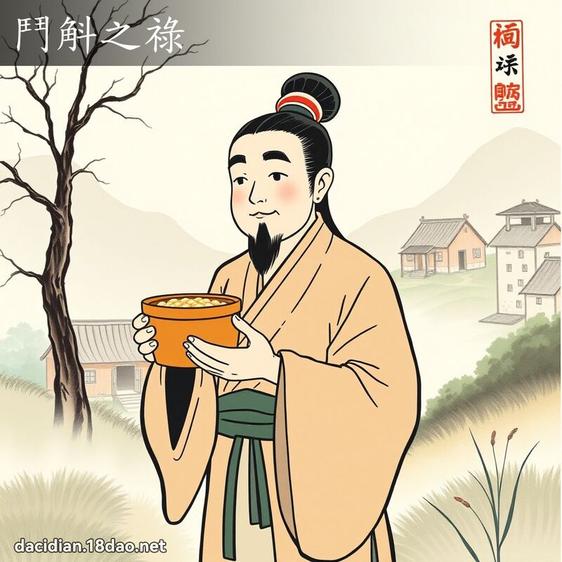 鬥斛之祿 配图
