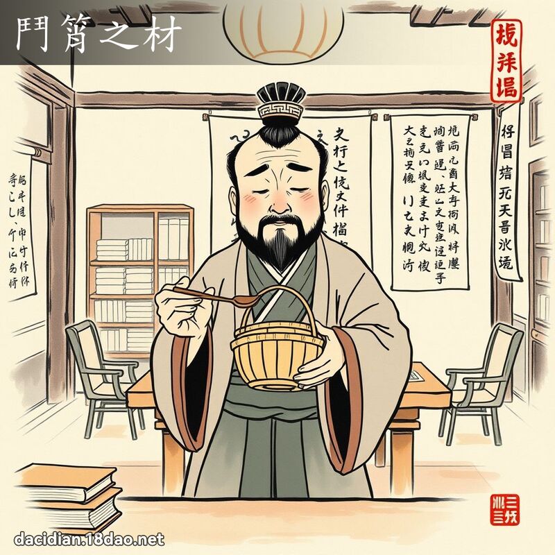 鬥筲之材 配图