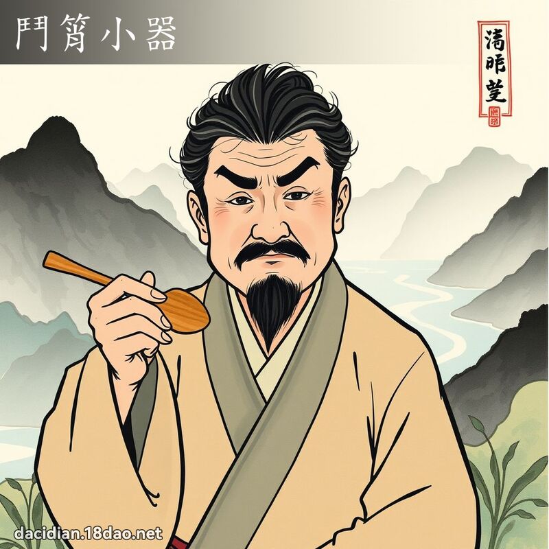 鬥筲小器 配图