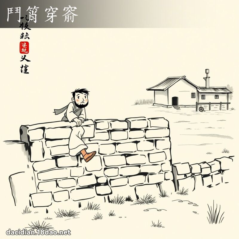 鬥筲穿窬 配图