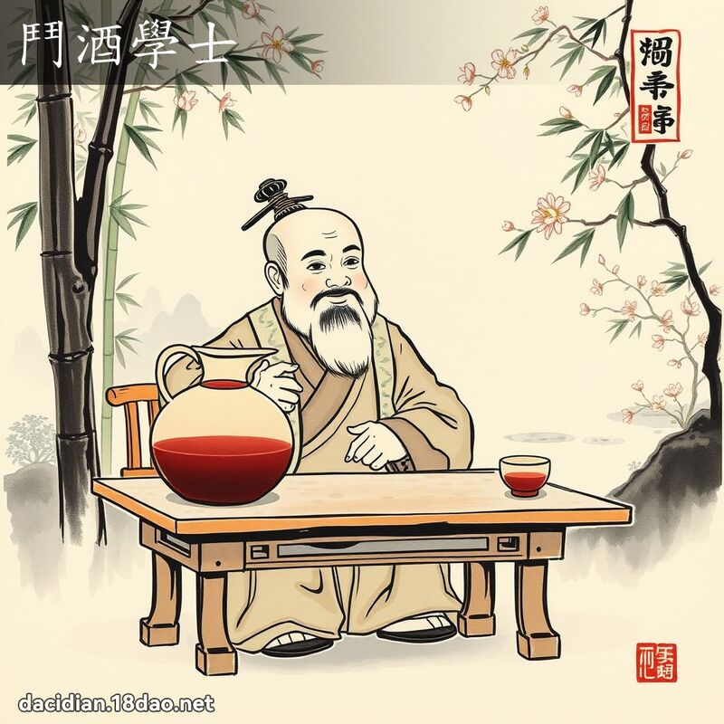 鬥酒學士 配图
