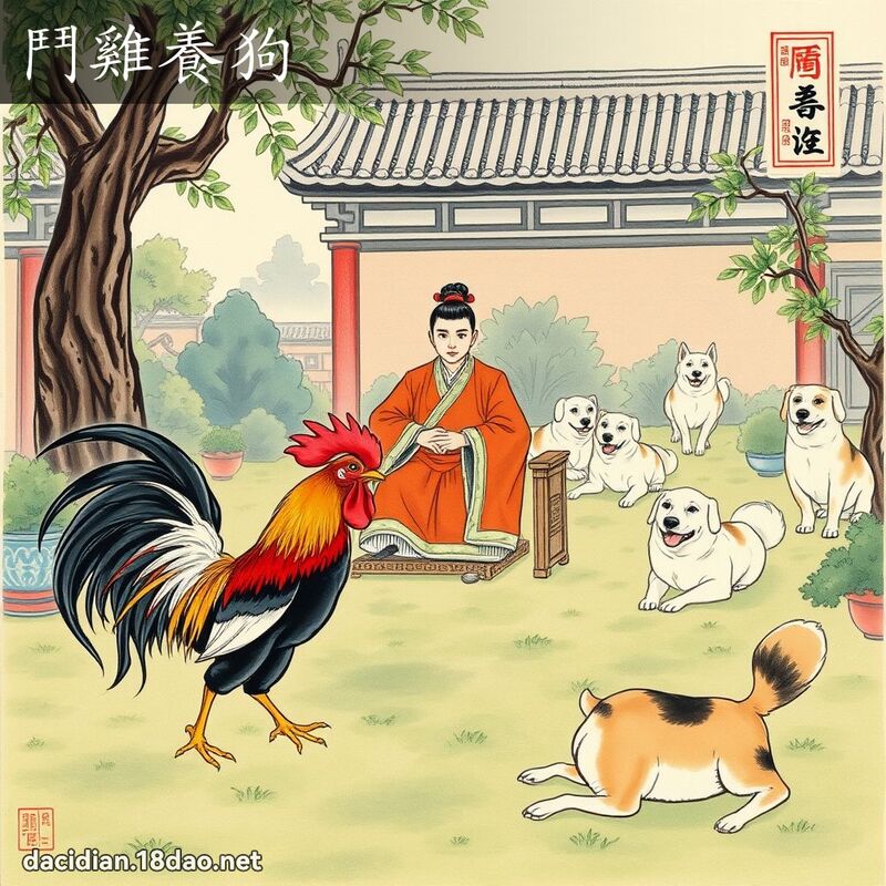 鬥雞養狗 配图