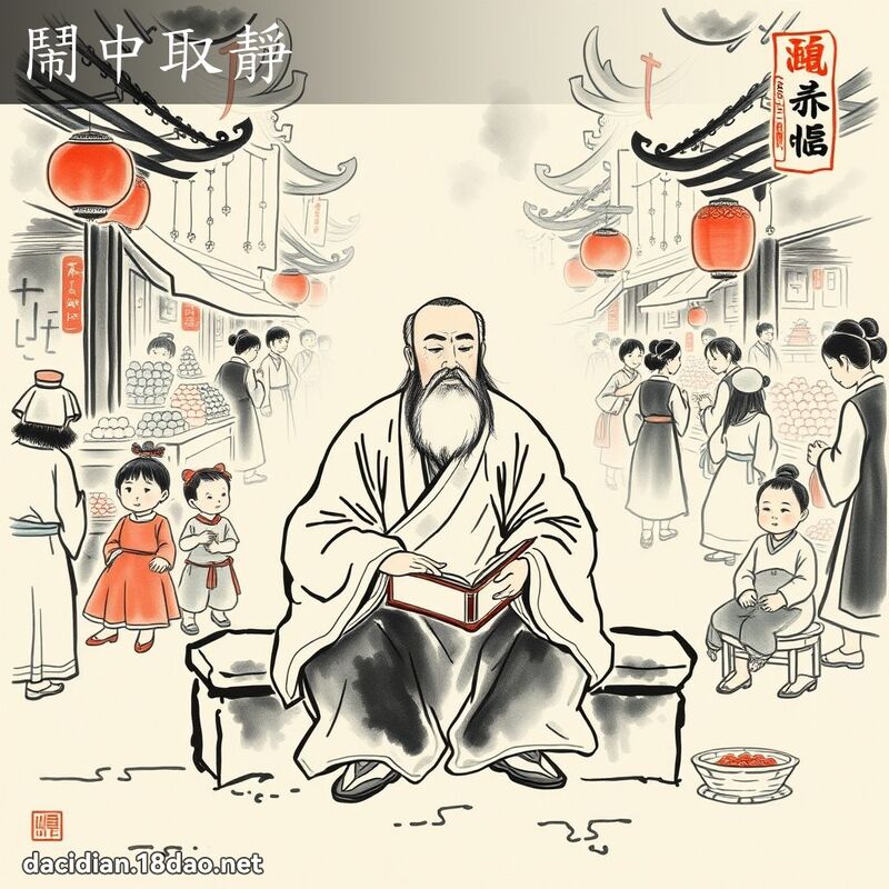 鬧中取靜 配图