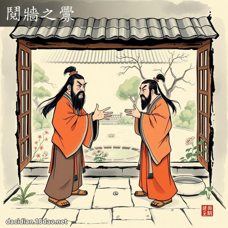 鬩牆之釁 配图